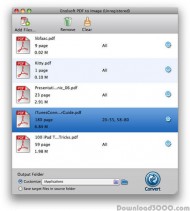 Enolsoft PDF to Image for Mac screenshot